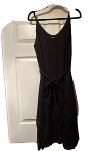 Shein Black sundress Straps belt M UEC - Picture 1 of 7