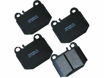 For 2004-2012 Maserati Quattroporte Brake Pad Set Rear Bendix 98585VV 2006 2005 - Image 1 of 2