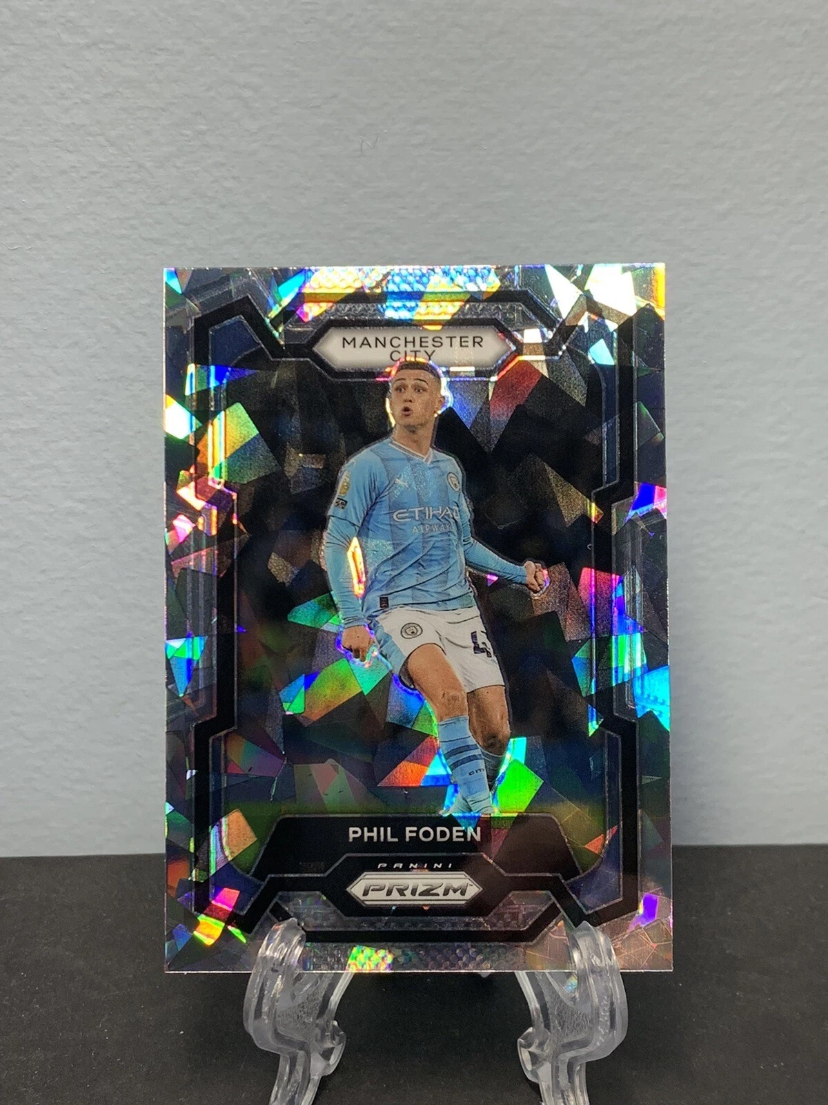 PHIL FODEN 2023-24 PANINI PRIZM EPL ICE #2 MANCHESTER CITY!!!