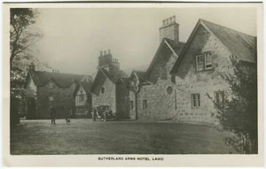 SUTHERLAND ARMS HOTEL, LAIRG - Sutherland Postcard (P2025) - Picture 1 of 2