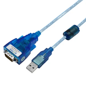Adaptador convertidor serie macho DB9 9 pines cable serie RS-232 USB2.0 RS-232 1,5 M - Imagen 1 de 12
