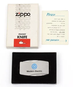 Vintage ZIPPO 7600 Western Electric Pocket Knife-Baltimore Works - Picture 1 of 4