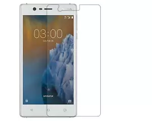 New Thin Clear Tempered Glass Screen Guard Protector For Nokia 3 (N3) Pack of 5 - Picture 1 of 1