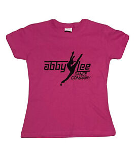 NWOT Abby Lee Dance Mom Studio Girls Sz  Small  Pink T Shirt Tee