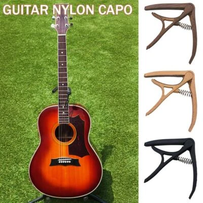 Capo Quick Change Guitar Capo – Guitar Nylon Capo With 5 Guitar Picks port|UK] - Image 1 of 4