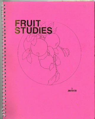 China Painting Book Fruit Studies Jane Marcks Plums Pears Grapes Apples - Image 1 of 4