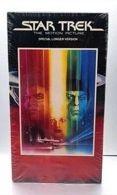 STAR TREK: The Motion Picture 1991 Special Longer Edition VHS, Very Clean Shrink - Image 1 of 4