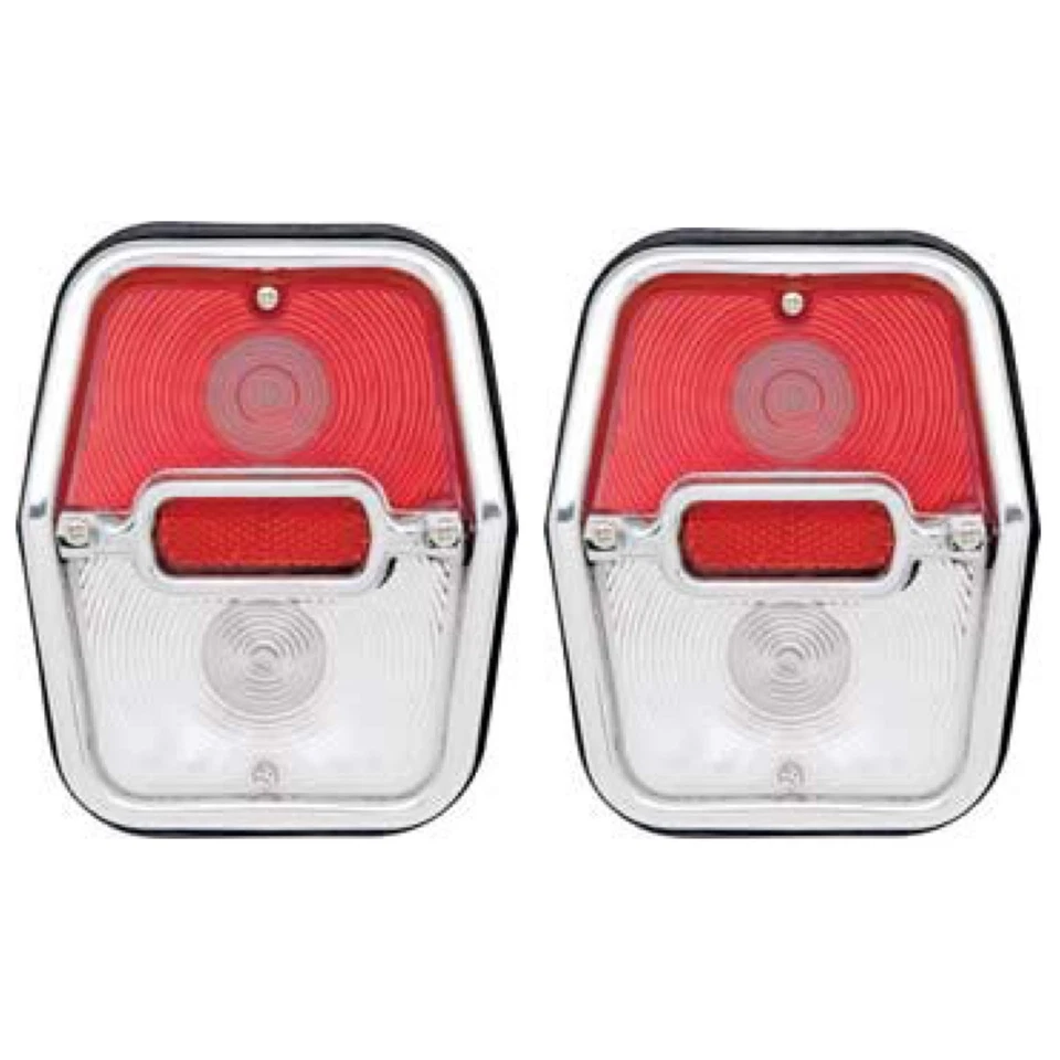 OER Tail Lamp Assembly Set For 1962-1964 Chevrolet Chevy II Nova - Image 1 of 4