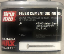 Grip Rite 5# Box 316 Stainless Steel 2” Fiber Cement Siding Nail MAXN62432