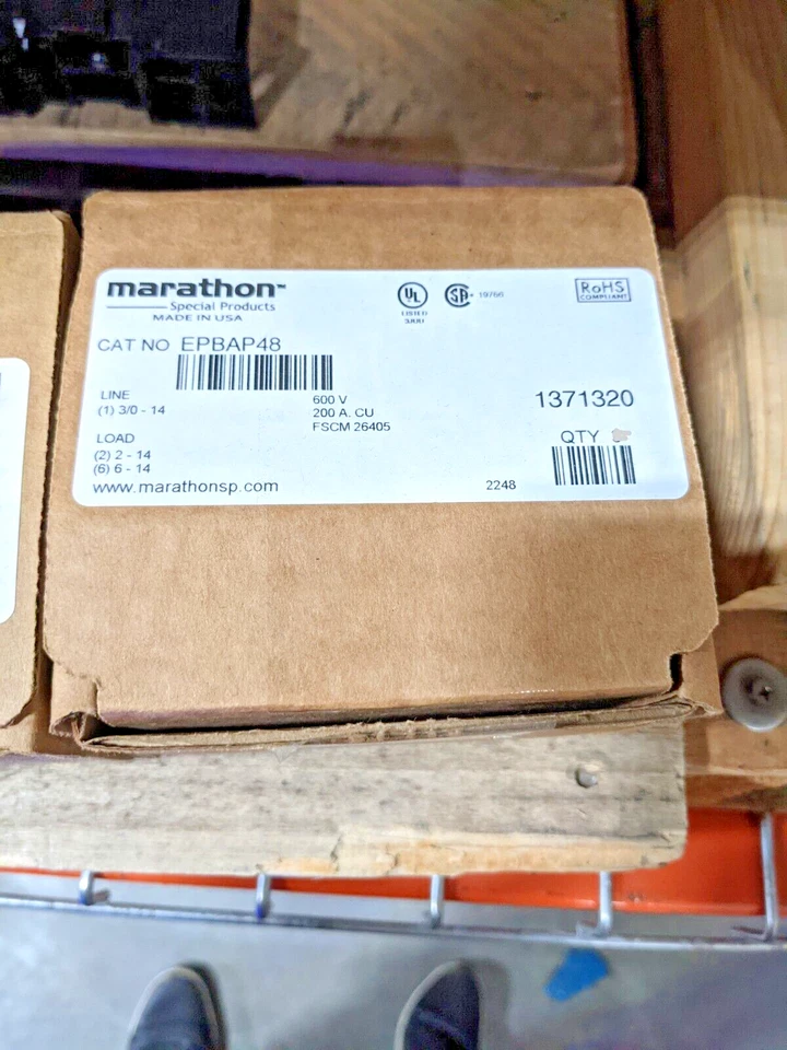 Marathon Power Block 600V 200A 1P EPBAP48 - Image 1 of 1