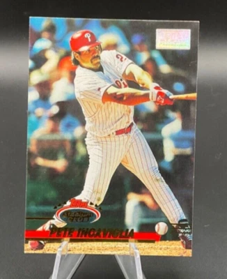 1993 Topps Stadium Club 1st Day Production #636 Pete Incaviglia Phillies - Image 1 of 2