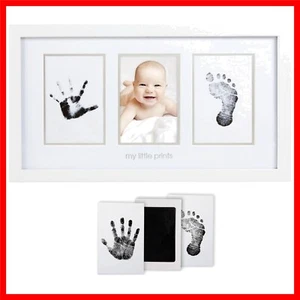 Elegant Newborn Imprint Photo Frame Kit with Safe Clean-Touch Ink Pad - 43x24cm - Picture 1 of 8
