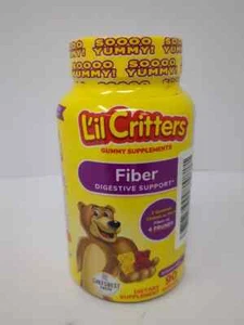 L’il Critters Fiber Daily Gummy Supplement For Kids Digestive Support Exp 08/26 - Picture 1 of 2