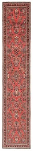 Sarough Tissé à la Main Tapis de Perse 408x83 cm-Orient, Tapis, D'Entrée, Rouge - Picture 1 of 12