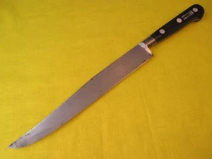 Cuchillo cortador Sabatier 4 estrellas elefante 7,75 pulgadas acero al carbono Yataghan - Imagen 1 de 11