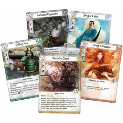 Fantasy Flight Games LOTFR Temptation Of The Scorpion Card Game 2 Players - Image 1 of 2