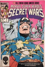 Marvel Super Heroes Secret Wars #7 - 1st App Julie Carpenter As Spider-Woman