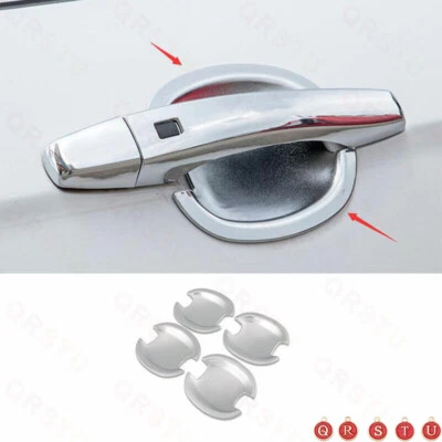 Cubierta de tazón de puerta lateral exterior cromado ABS para Volkswagen Jetta 2012-2018 Foto 1 de 4