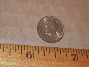 1956 EL SALVADOR 1 CENTAVO BRASS COIN - VERY NICE CONDITION - KM 135.1 - Picture 1 of 2