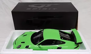 GT SPIRIT 1:12 Porsche 911 BT 3 RS en verde excelente en embalaje original - Imagen 1 de 4