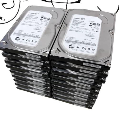 Pack of 5 x LOT DESKTOP Seagate Barracuda  WD Blue  Toshiba  500GB Desktop HDD - image 1 of 2