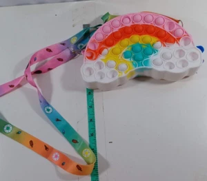 Pop Popper It Bag Purse for Girls, Push Bubble Popping Pops Its Sensory Fidget - Picture 1 of 2