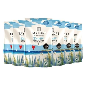 Taylors of Harrogate Decaffe Ground Coffee 6 x 200g Bags - Picture 1 of 2