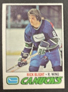 1977-78 O-Pee-Chee OPC Hockey - #259 Rick Blight - Vancouver Canucks - Picture 1 of 2