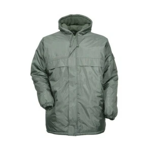Parka coupe-vent fourré tempête vert armée taille XXL imperméable polaire - Imagen 1 de 1