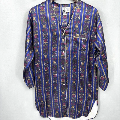 Vintage y2k Vanity Fair Five To Nine Nightgown Women S Lingerie Sleepwear Sissy - Image 1 of 4