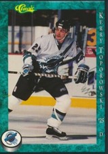 1994-95 Las Vegas Thunder Team Set # KERRY TOPOROWSKI