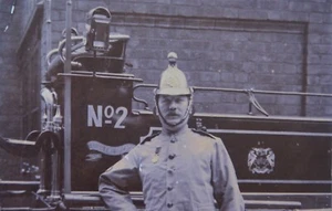Exeter Fire Brigade pre 1900 Original Photograph . . . /Oddments Sale - Picture 1 of 4