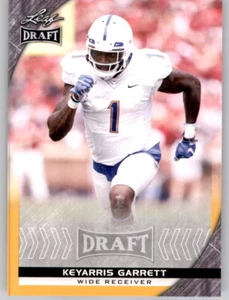2016 Leaf Draft Gold Border Keyarris Garrett novato radiocontrol pwe inserto panteras #55 - Imagen 1 de 2