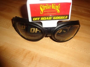 Strike King Off Road Cycling Goggles with Elastic Headband/UV 400 Protection - Picture 1 of 3