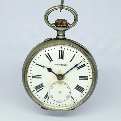 Reloj Bolsillo Antiguo LONGINES Cara Abierta - 1089 Foto 1 de 4