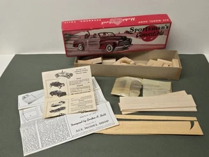 Vintage 1946 Ace Sportsman's Convertible #15R 1/24 Holz Modellbausatz / KOMPLETT?? - Bild 1 von 12