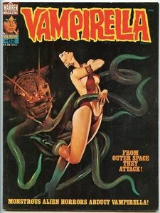 Vampirella Vol 1 #62 (Warren b/w magazine 1977) Alien abduction! - Picture 1 of 5