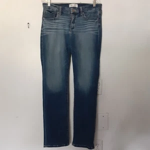 BKE Buckle Payton Jeans Universal Fit Mid Rise Straight Damen 29x30 Distressed - Bild 1 von 10