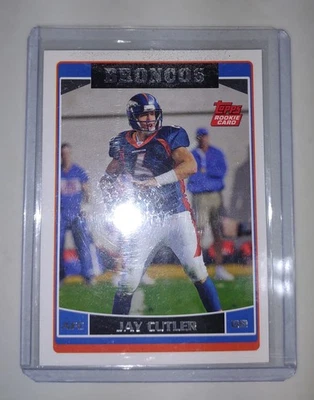 Tarjeta de novato 2006 Topps Broncos Jay Cutler 365 Foto 1 de 4
