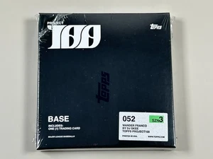 2022-23 Topps Project 100 #52 Wander Franco by DJ Skee SZN 3 Sealed Box Rays - Picture 1 of 2