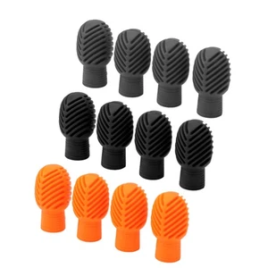 4PCS Bacchetta Silenziosa Pratica Punta Silicone Elasticizzabile Drum Practice - Foto 1 di 32