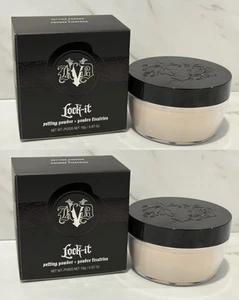 2 Kat von D Lock-It Setting Powder Translucent Loose Powder 0,67 Oz. - Bild 1 von 4