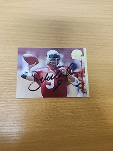 Signierte Jim Mcmahon Karte 1994 - Bild 1 von 7
