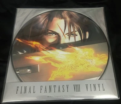 FINAL FANTASY VIII 8 Soundtrack NEW vinyl 2x LP picture discs Uematsu VII Nier - Image 1 of 3
