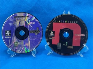 Sony PS1 Blood Omen: Legacy of Kain & NAMCO MUSEUM Vol 1 nur Disc GETESTET FUNKTIONIERT - Bild 1 von 13