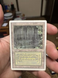 MTG Bayou Revised Edition Regular Rare Dual Land HP - Picture 1 of 17