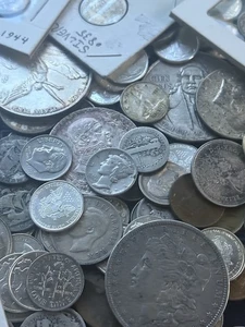1/2 Oz Silver Estate Coin Lot Silver .999 .800 90% 40% Coin Lot Total Oz Mixed - Picture 1 of 2