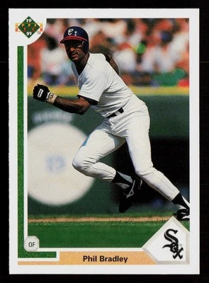 Phil Bradley 1991 Upper Deck #641 Chicago White Sox Baseball Card - Image 1 of 2
