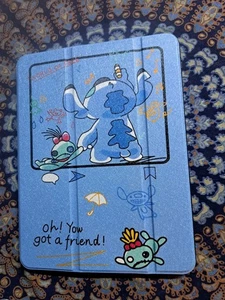 New LILO And stitch Case For iPad Air 5th gen 2022 - Picture 1 of 4