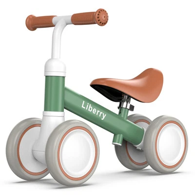 Baby Balance Bike for 1 2 3 Year Old Boys Girls, 4 Wheels Toddler Balance Bik... - Image 1 of 4